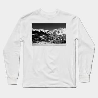 Saint Martin de Belleville 3 Valleys French Alps France Long Sleeve T-Shirt